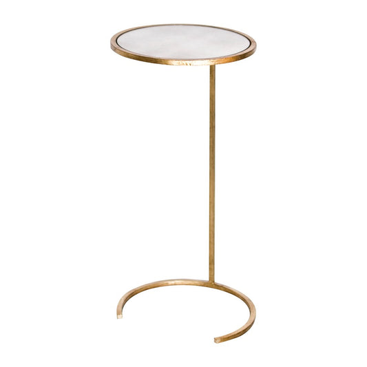Worlds Away - Round Cigar Table Gold Lf - MONACO G view 1