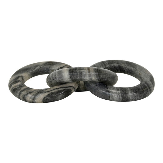 Worlds Away - Round Gray Marble Chain - CIRCLET view 1