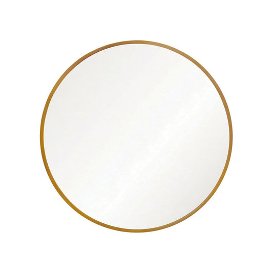 Worlds Away - Round Pedestal Side Table With Urchin Textured Detail And White Marble Base With Inset Mirror Top - TALIA view 2