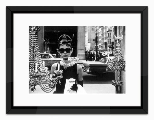 Worlds Away - Shopping At Tiffany'S - Black Lacquer Frame - SVL101 view 1