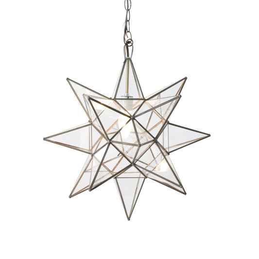 Worlds Away - Sm Clear Star Chandelier - ACS110 view 1