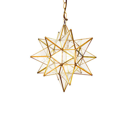 Worlds Away - Sm Clear Star Chandelier - Clear - ACS110BR view 1
