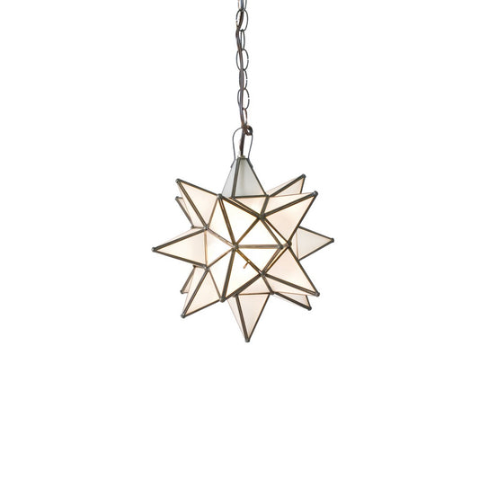 Worlds Away - Sm Frosted Star Chandelier - AGS812 view 1