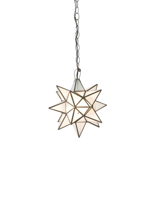 Worlds Away - Sm Frosted Star Chandelier - AGS812 view 2
