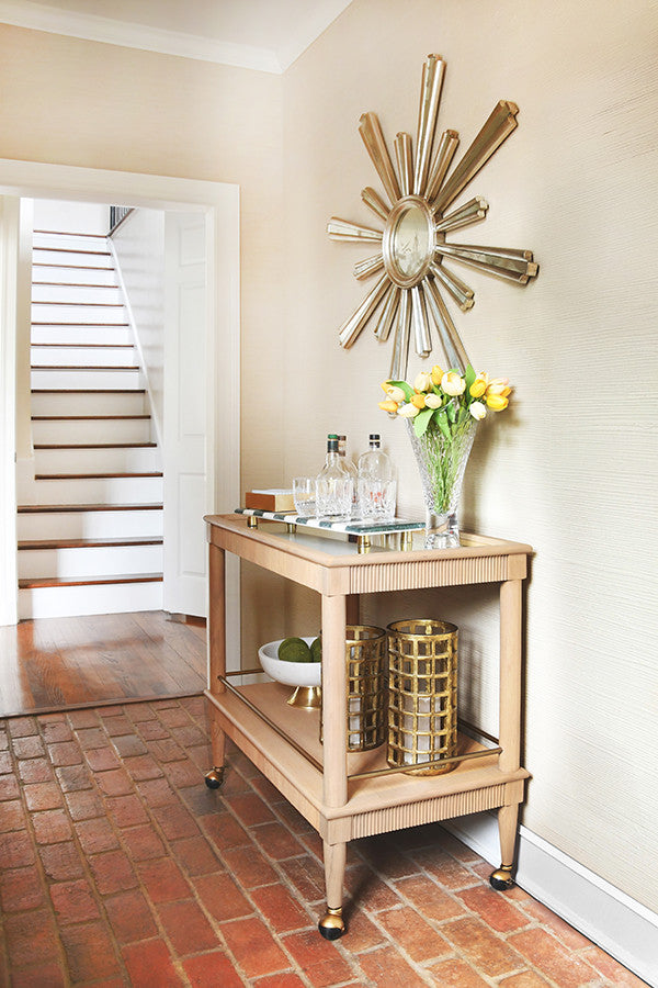 Worlds Away - Small Pillar Candle Holder In Brass Finish - GAGE SM view 5