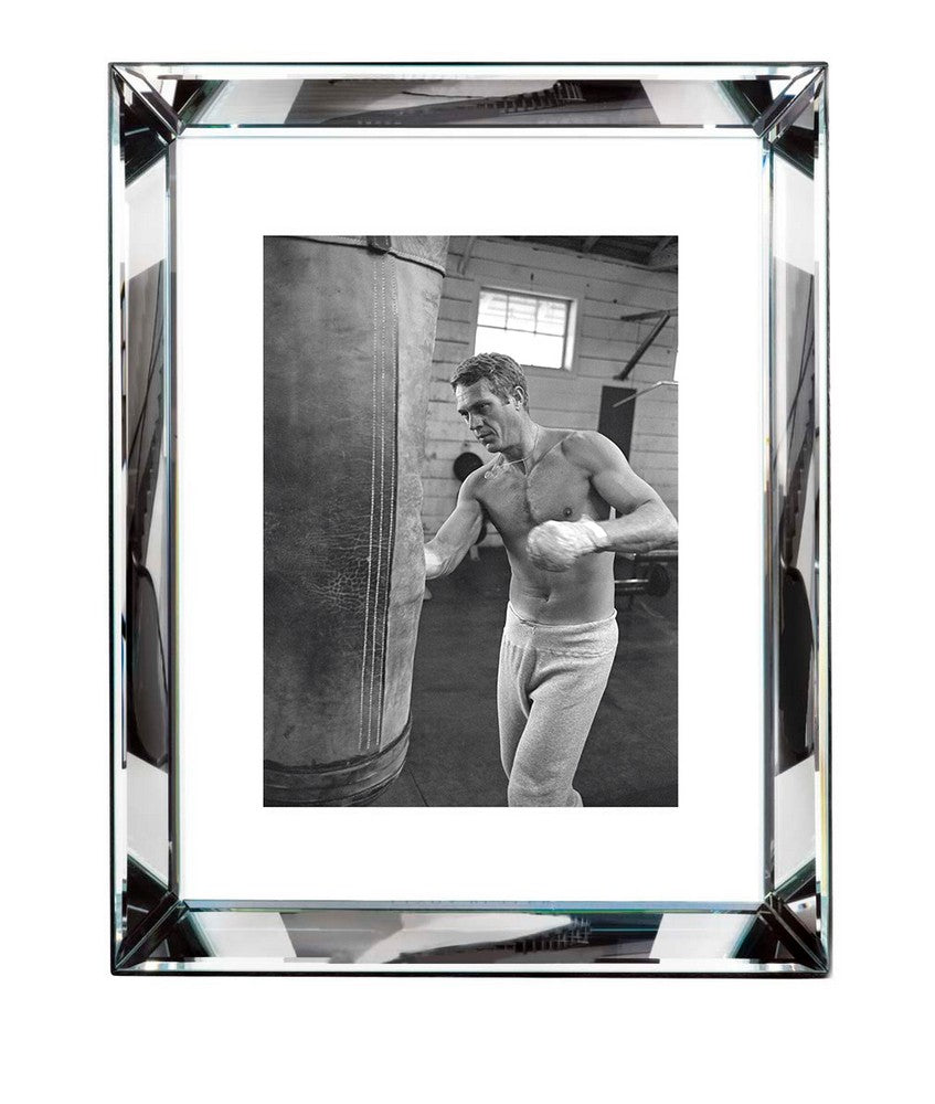 Worlds Away - Steve Mcqueen Boxing - Beveled Frame - BVL215 view 1
