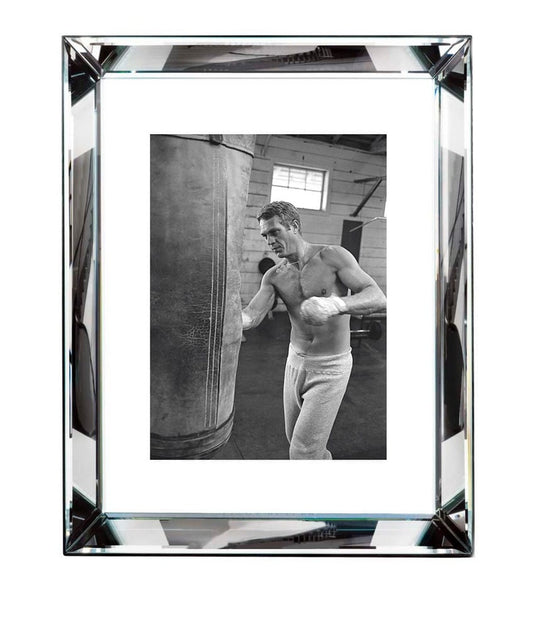 Worlds Away - Steve Mcqueen Boxing - Beveled Frame - BVL215 view 1