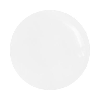 Worlds Away - Thick Top Coffee Table With Cross Base In White Lacquer - OSLO WH view 3
