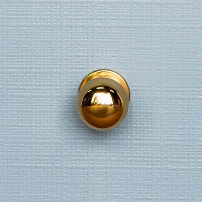 Worlds Away - Two Drawer Side Table In Textured Light Blue Linen With Polished Brass Knobs - ROSCOE LB view 5