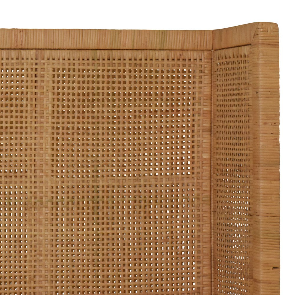 Worlds Away - Winged Headboard And Platform In Radio Weave Wrapped Rattan, King Size - DOLLY KING view 5