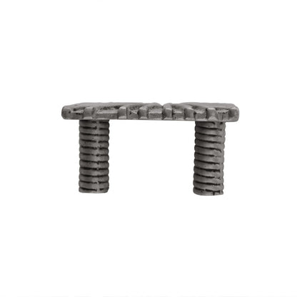 Worlds Away - Wrapped Metal Sm Rectangle Knob In Antique Nickel - KURT HAN view 1