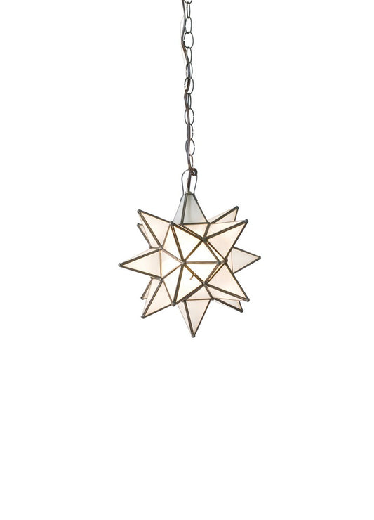 Worlds Away - Xl Frosted Star Chandelier - AGS112 view 2