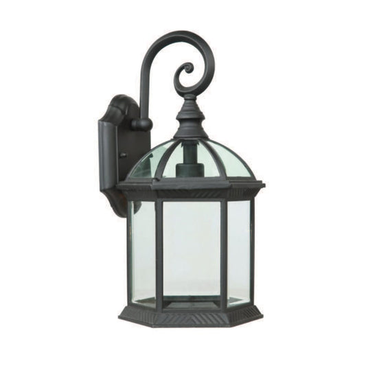 Yosemite Home Decor - Anita 1 Light Exterior Lighting in Black Finish with Clear Beveled Glass - 5271BL veiw 1