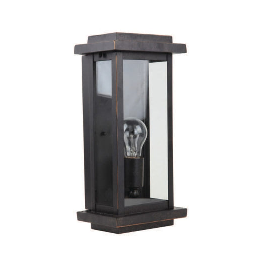 Yosemite Home Decor - Ashlan 1 Light Exterior in Oil Rubbed Bronze Finish with Clear Glass - Small Size - 9942ORB-S veiw 1