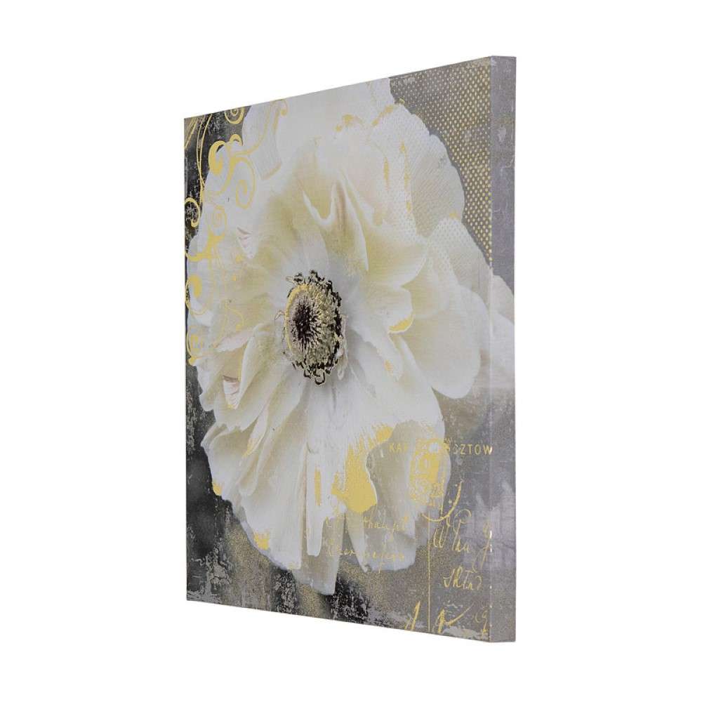 Yosemite Home Decor - Blooming Softly I Printed on Canvas with Foil - YF7228A veiw 4