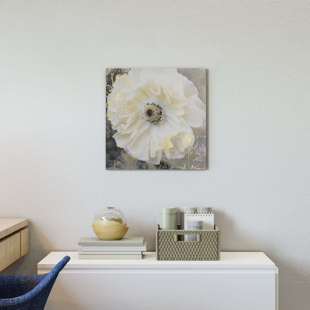 Yosemite Home Decor - Blooming Softly I Printed on Canvas with Foil - YF7228A veiw 7