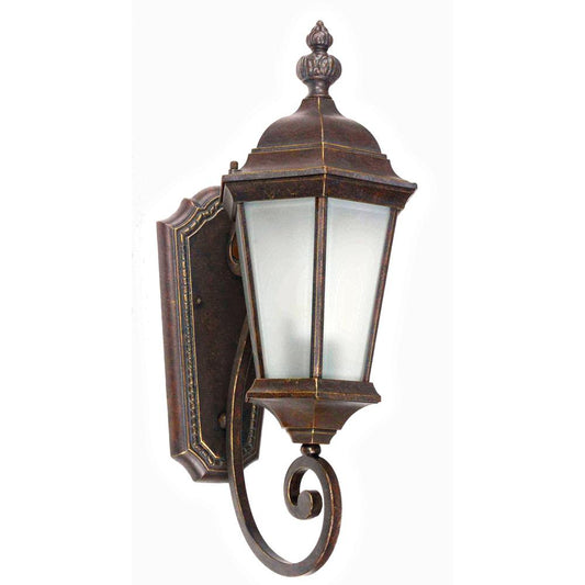 Yosemite Home Decor - Brielle 1 Light Exterior Lighting Wall Mount in Brown Finish - FL5120BR veiw 1