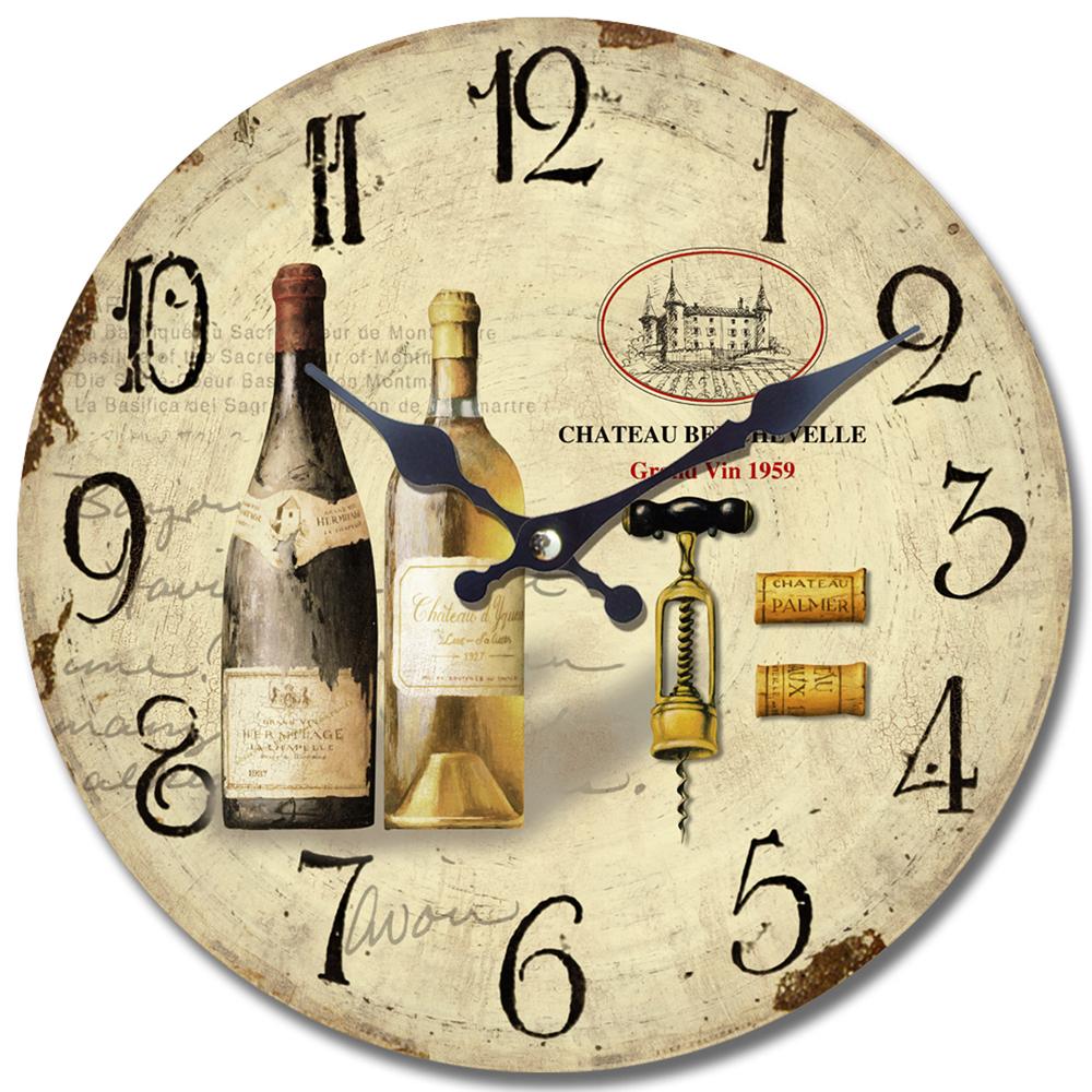 Yosemite Home Decor - Circular Wooden Wall Clock - CLKA7186 veiw 1