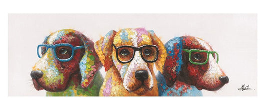 Yosemite Home Decor - Cool Dogs Original Hand Painted Wall Art - ARTAE1920D veiw 1