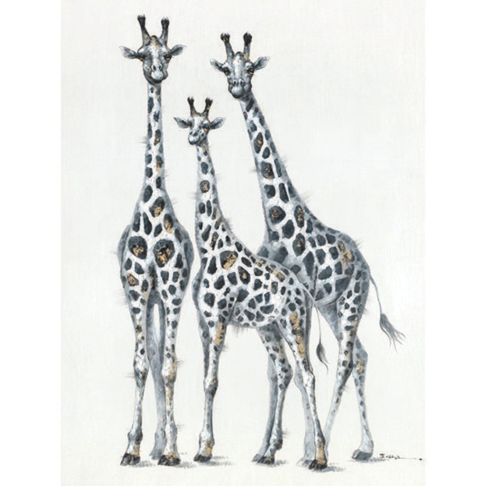 Yosemite Home Decor - Family with Spots Original Hand Painted Wall Art - ARTAFF0123 veiw 1