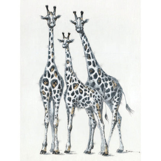 Yosemite Home Decor - Family with Spots Original Hand Painted Wall Art - ARTAFF0123 veiw 1