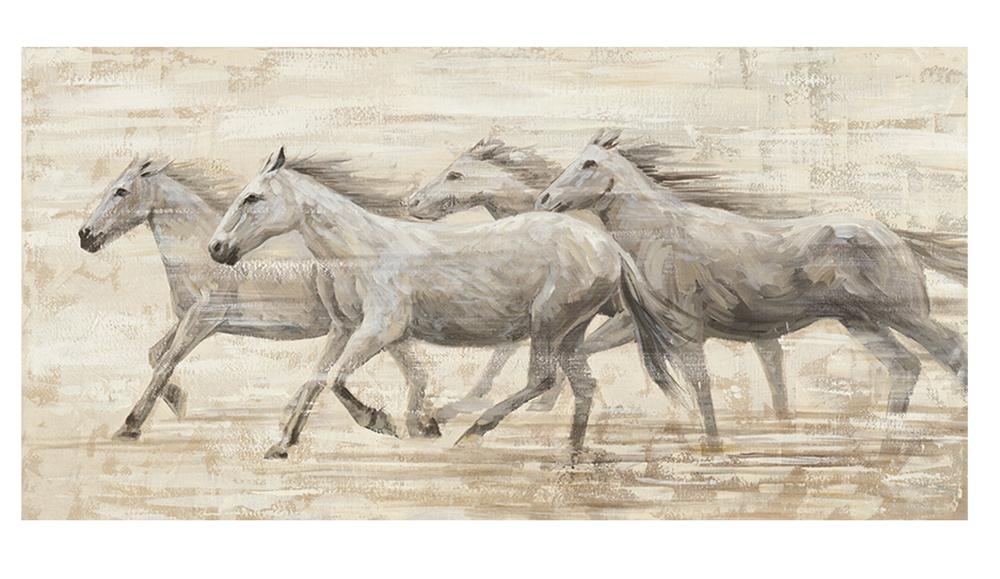 Yosemite Home Decor - Horses in the Wind Original Hand Painted Wall Art - ARTAE1896 veiw 1
