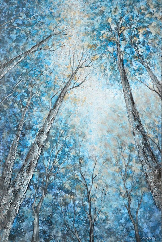 Yosemite Home Decor - Into The Trees Original Hand Painted Wall Art - FCK8177E-1 veiw 1