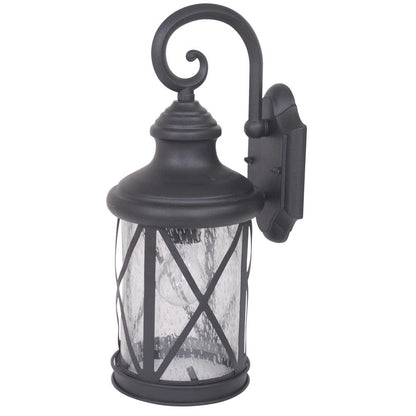 Yosemite Home Decor - Mahony 1 Light Exterior in Black Finish medium Size - 5041BL-M veiw 1