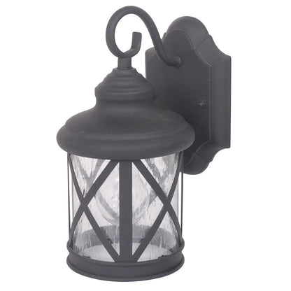 Yosemite Home Decor - Mahony 1 Light Exterior in Black Finish Small Size - 5041BL-S veiw 1
