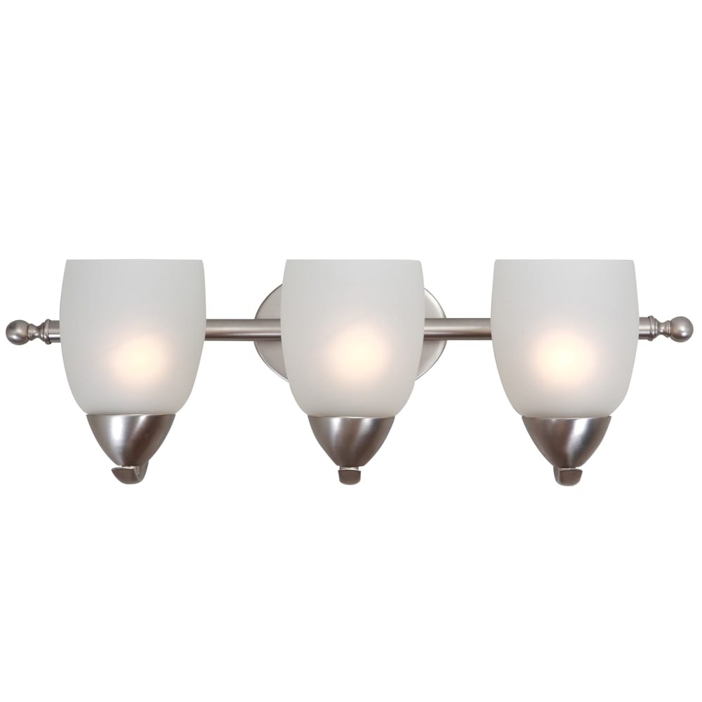 Yosemite Home Decor - Mirror Lake 3 Lights Vanity in Brush Nickel Finish - 1261-3V-BN veiw 1