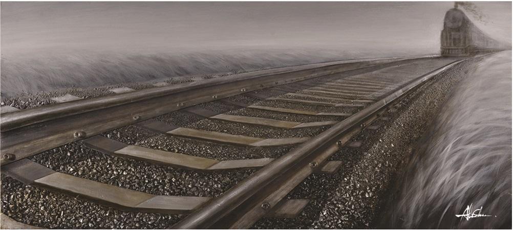 Yosemite Home Decor - Rip Track Original Hand Painted Wall Art - DCF269A veiw 1
