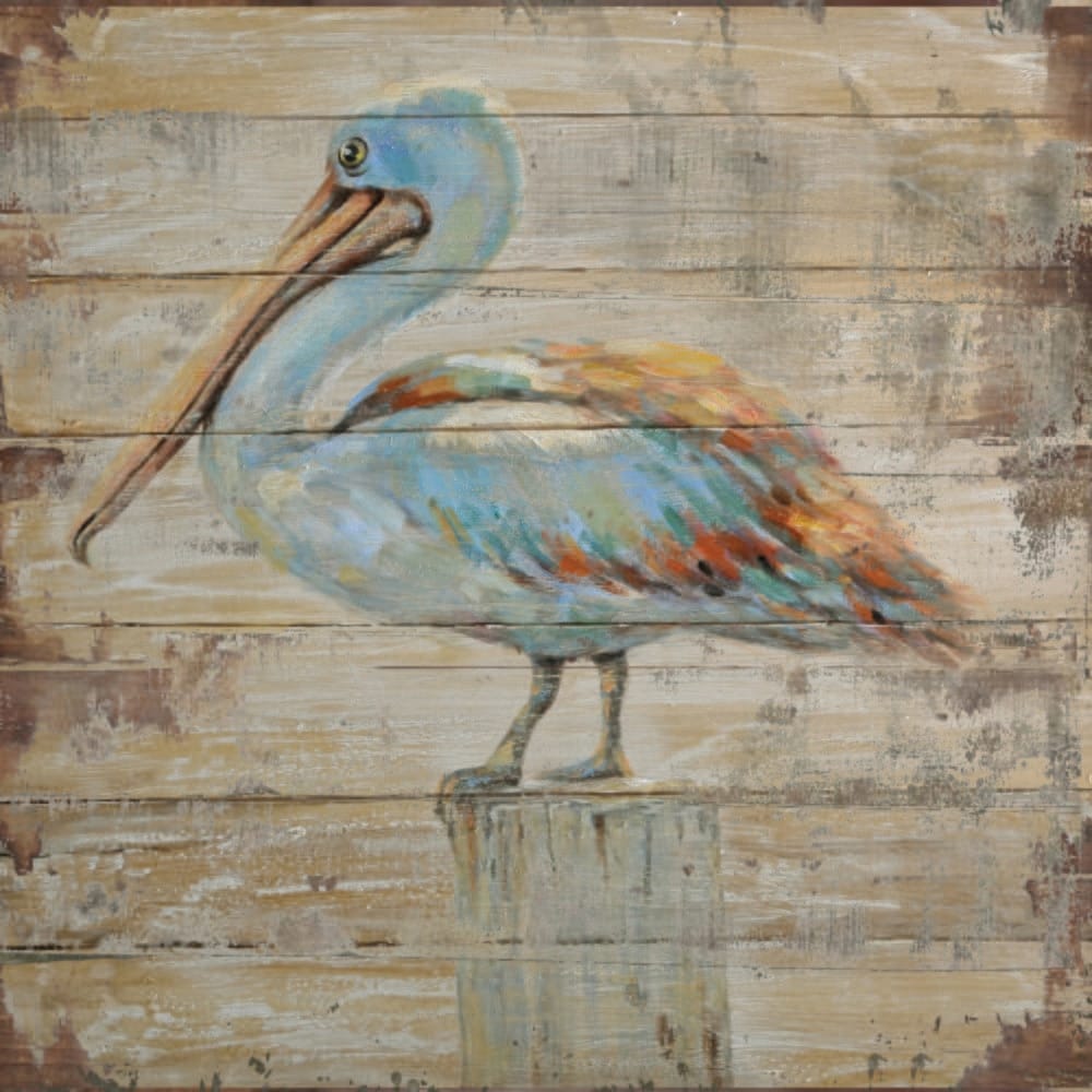 Yosemite Home Decor - Rustic and Winged Painted on Wood - FCS11369B-1YM veiw 1
