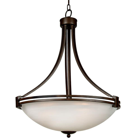 Yosemite Home Decor - Sequoia 4 Lights Pendant in Brown Finish - 98352-4DB veiw 1