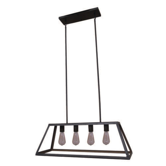 Yosemite Home Decor - Skyline Ridge 4 Light Chandelier in Oil Rubbed Bronze Finish No Glass - 480-4D-ORB veiw 1
