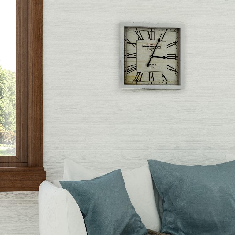 Yosemite Home Decor - Square Wooden Wall Clock - CLKA1B950 veiw 3