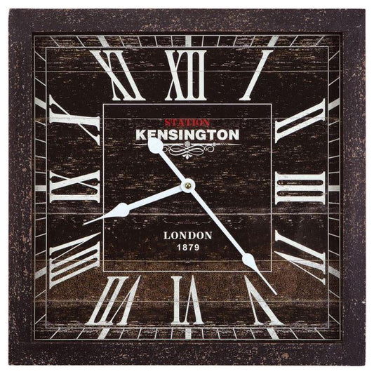 Yosemite Home Decor - Square Wooden Wall Clock - CLKA1B952 veiw 1