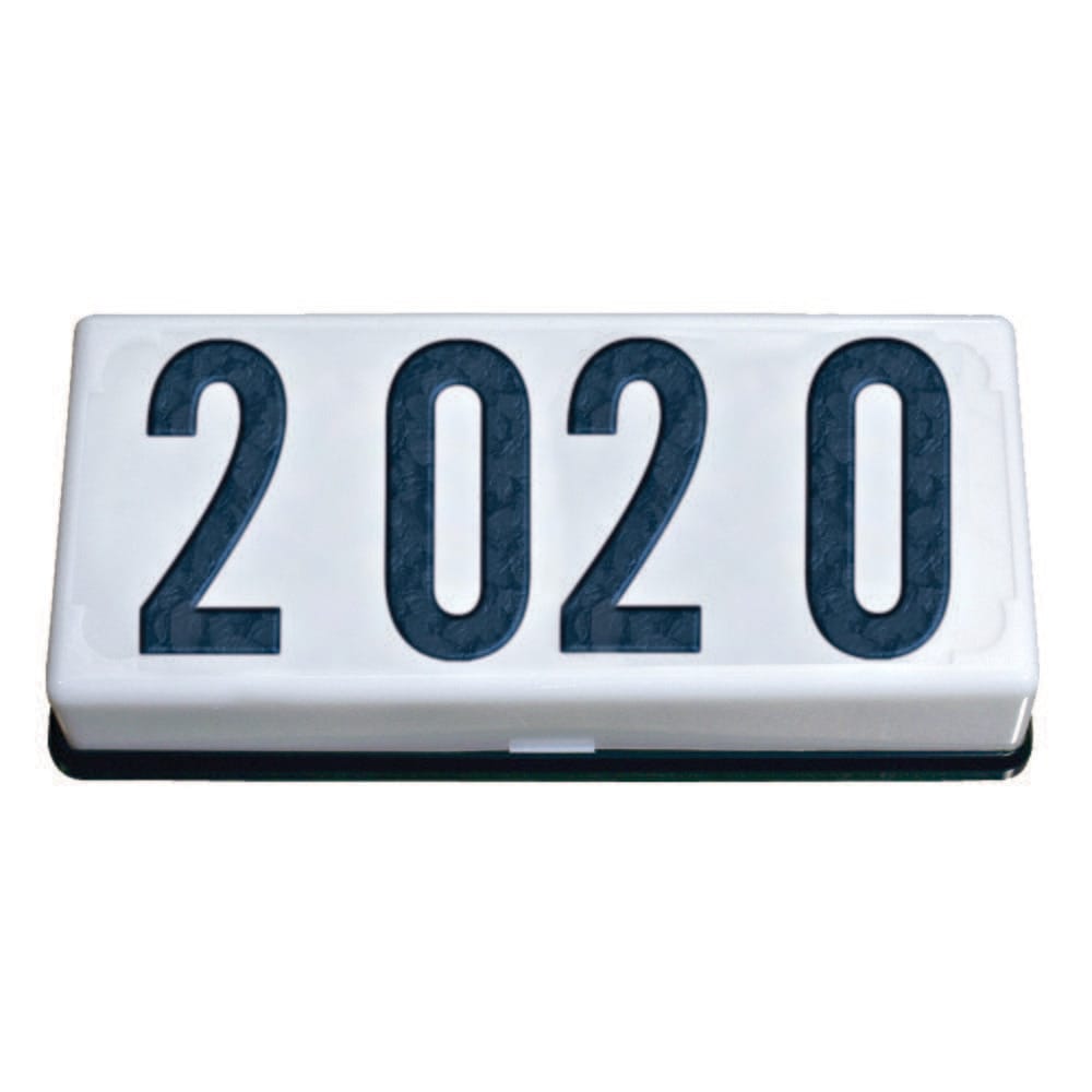 Yosemite Home Decor - Yosemite Home Decor 2 Lights Exterior Lighting in White Frame with Black Numbers - AL000 veiw 1