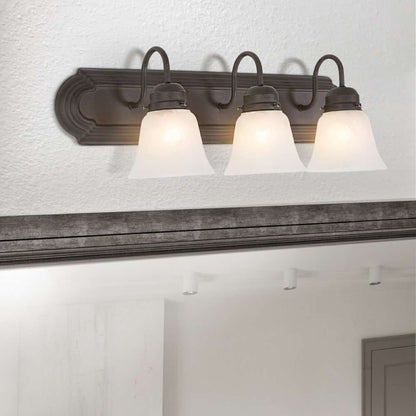 Yosemite Home Decor - Yosemite Home Decor 3 Lights Vanity in Dark Brown - 4993-3DB veiw 2