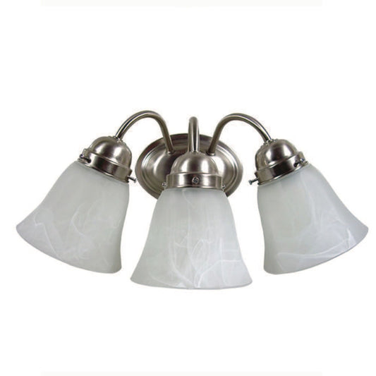 Yosemite Home Decor - Yosemite Home Decor 3 Lights Vanity in Satin Nickel Finish - JH053-3SN veiw 1