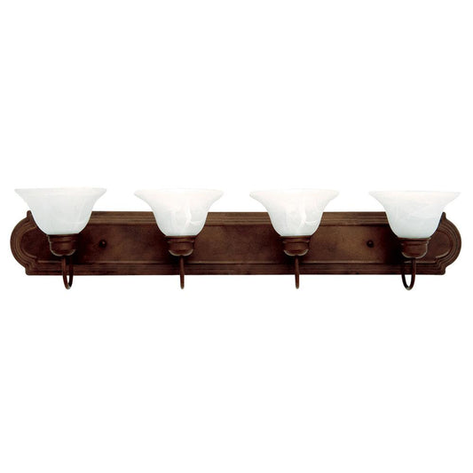 Yosemite Home Decor - Yosemite Home Decor 4 Lights Vanity in Dark Brown - 4994-4DB veiw 1