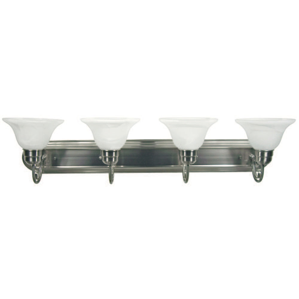 Yosemite Home Decor - Yosemite Home Decor 4 Lights Vanity in Satin Nickel Finish - 4994-4SN veiw 1