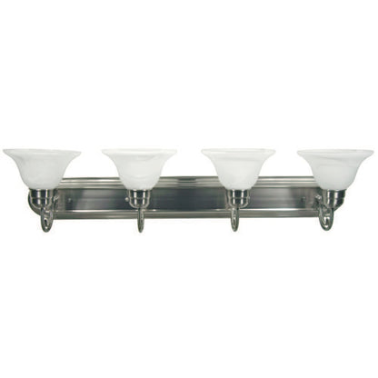 Yosemite Home Decor - Yosemite Home Decor 4 Lights Vanity in Satin Nickel Finish - 4994-4SN veiw 1