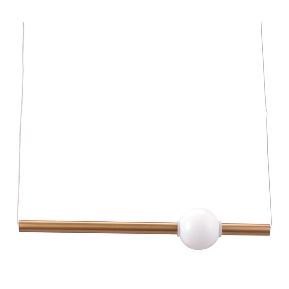 Zuo Modern - Adeo Ceiling Lamp Brass - 56108 veiw 2