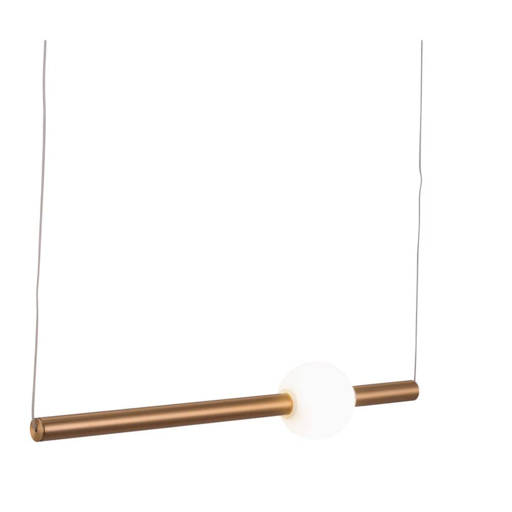 Zuo Modern - Adeo Ceiling Lamp Brass - 56108 veiw 3