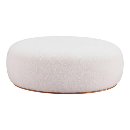 Zuo Modern - Amber Ottoman Cream - 110085 veiw 3