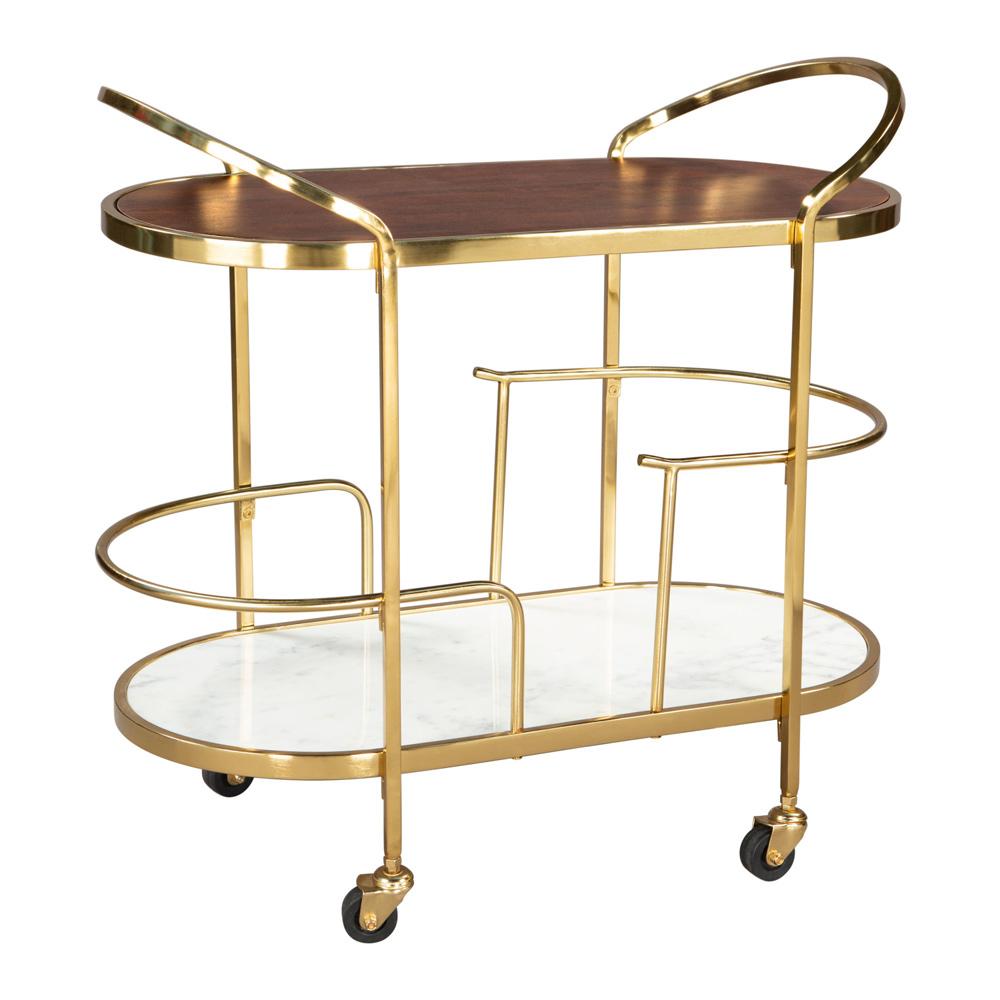 Zuo Modern - Antalya Bar Cart Multicolor - 109778 veiw 1