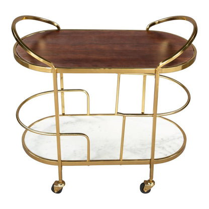 Zuo Modern - Antalya Bar Cart Multicolor - 109778 veiw 4