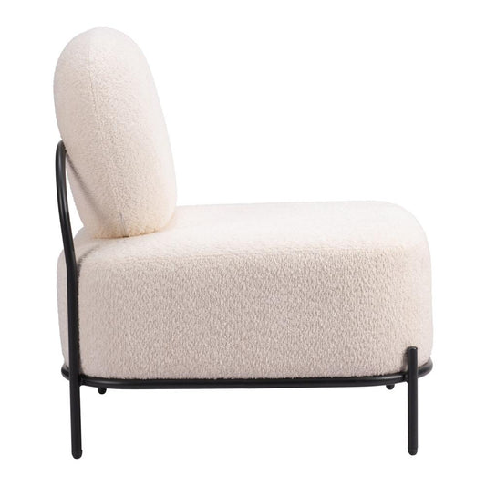 Zuo Modern - Arendal Accent Chair Vanilla - 110023 veiw 2