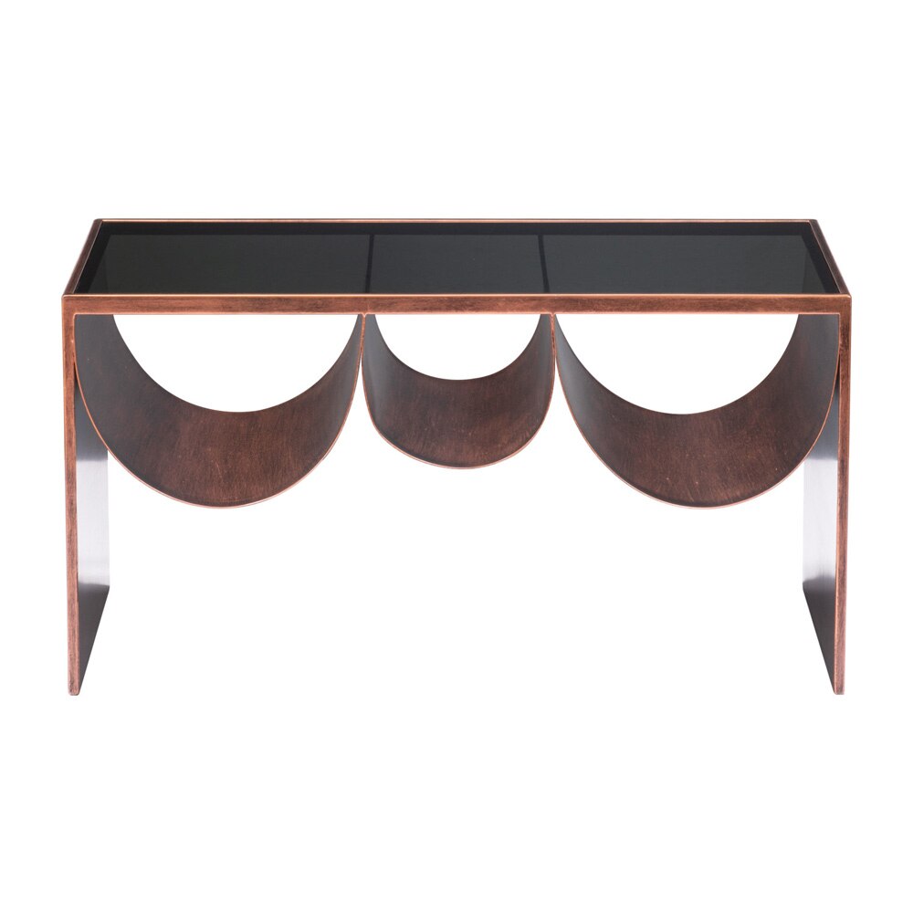Zuo Modern - Aveiro Coffee Table Copper & Black - 109841 veiw 3