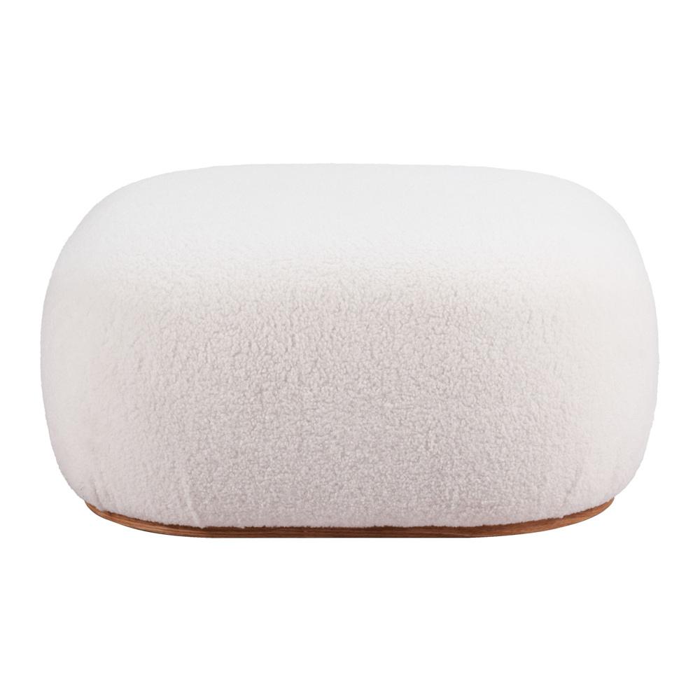 Zuo Modern - Azua Ottoman Cream - 110084 veiw 2